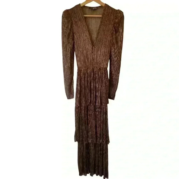 Sabina Musayev Brown Midi Dress - Picture 3 of 14